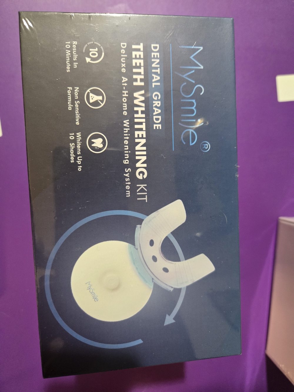 MySmile Dental Grade Teeth Whitening Kit - Blue/White